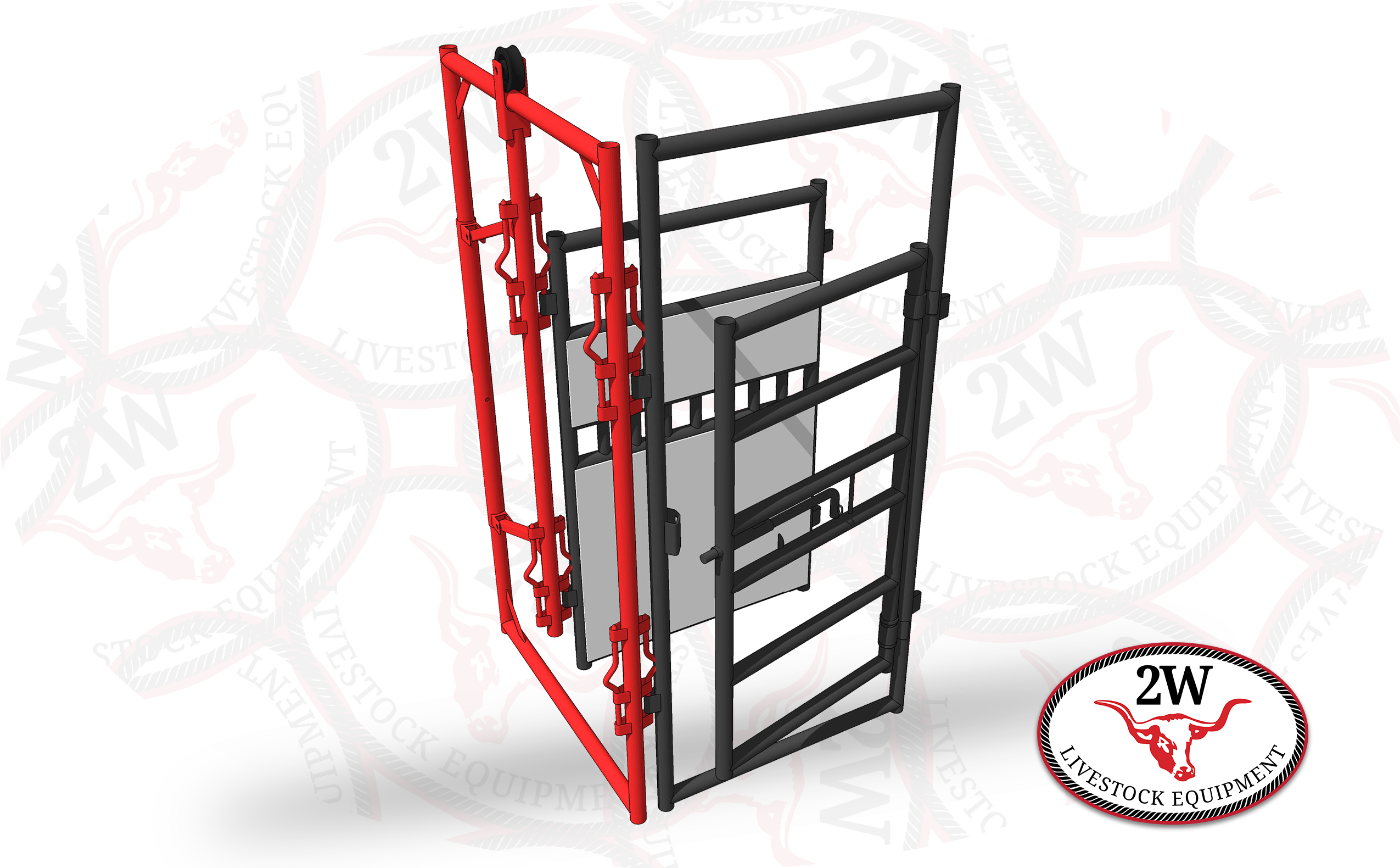 2W Livestock Equipment Palpation Cage Handling System